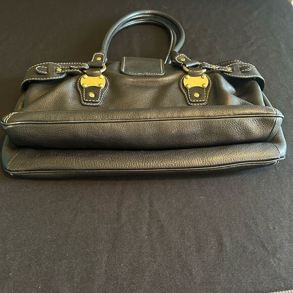 Michael Kors Black Leather Handbag Absolutely Stunning! great condition - Picture 3 of 12